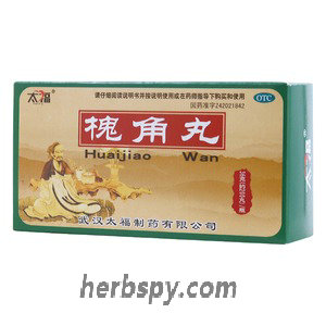 Huaijiao Pills for bleeding from hemorrhoids and anal sore